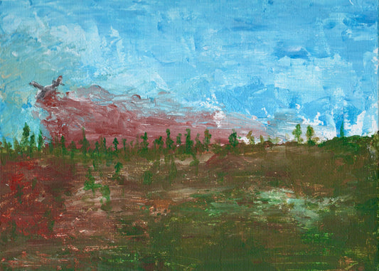 Forest Fire Print