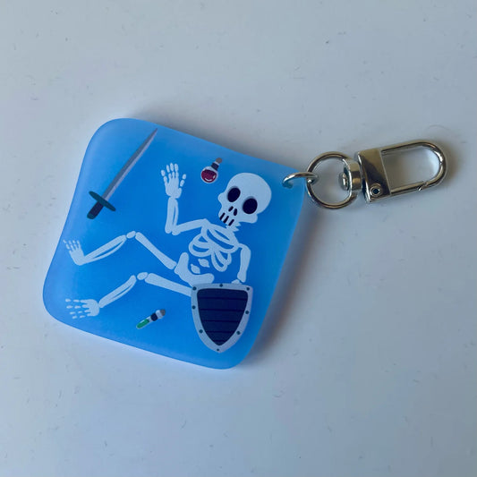 Gelatinous Cube Keychain