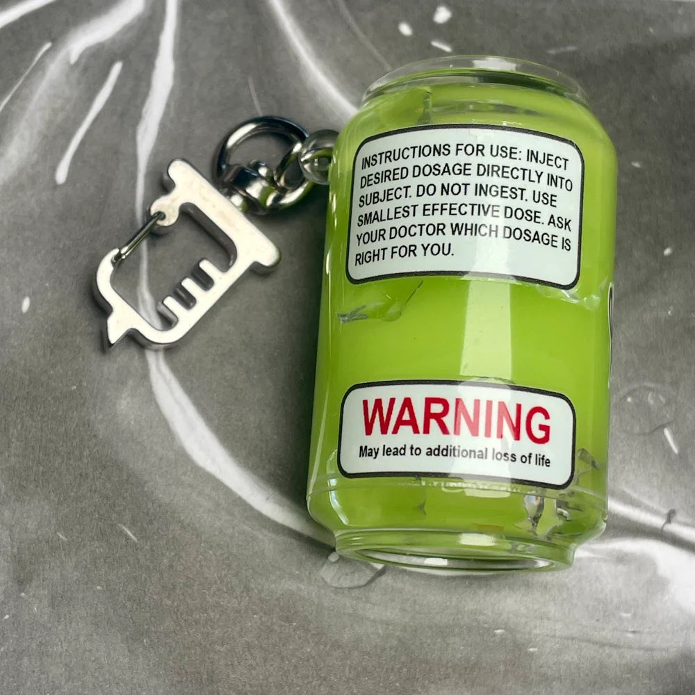Herbert West Soda Can Keychain