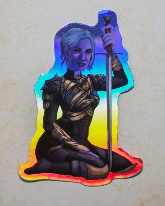Minthara Holographic Sticker