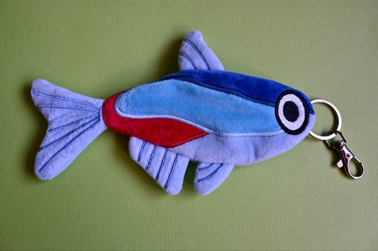 Neon Tetra Coin Purse
